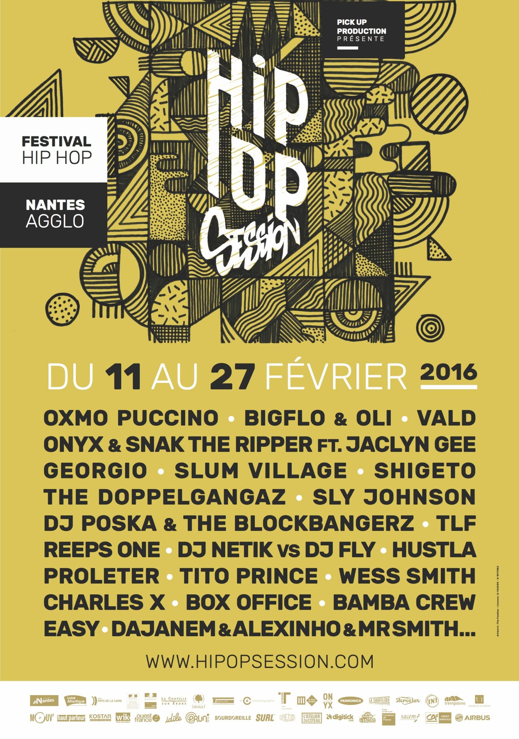 Affiche Hip Opsession 2016