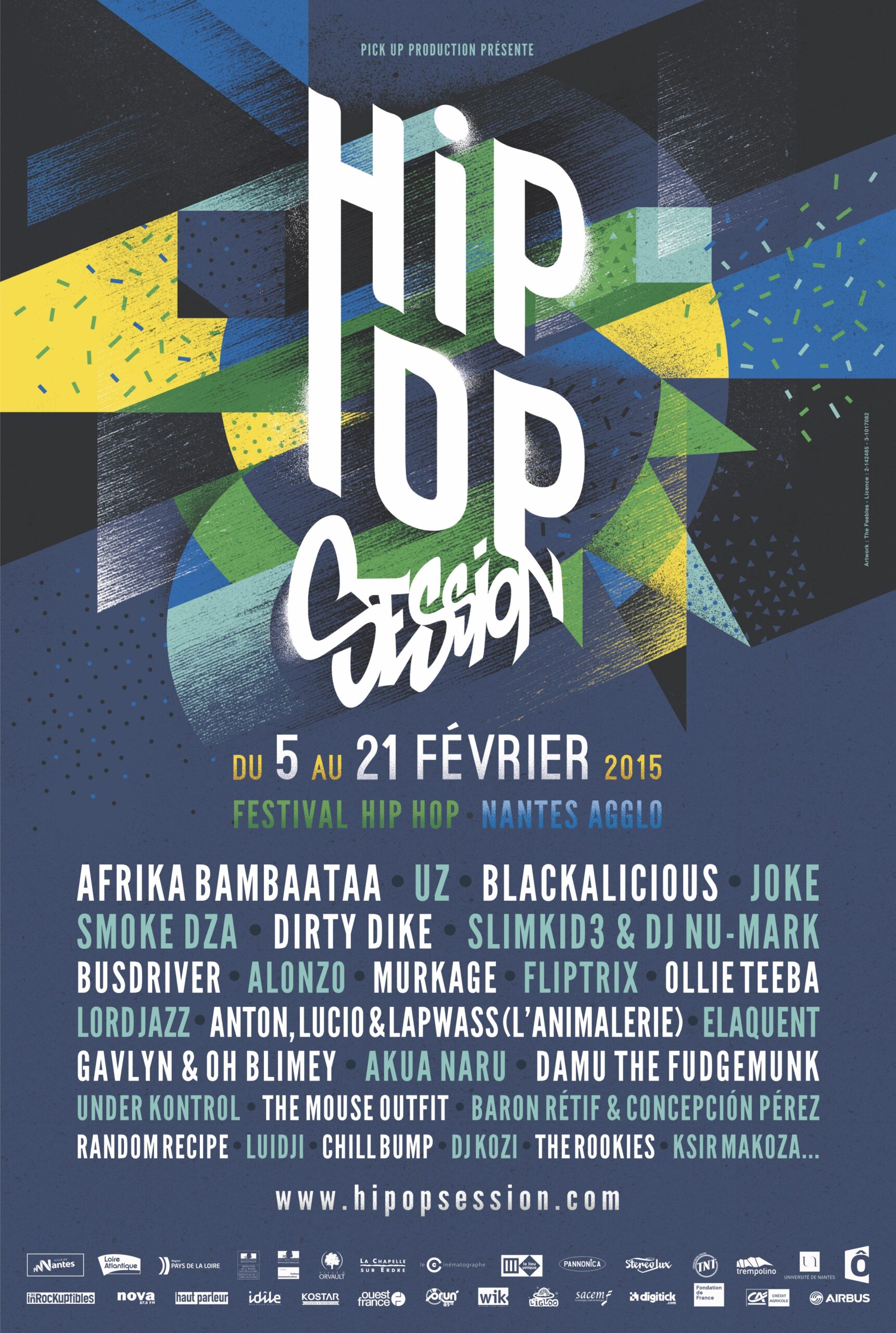 Affiche HIP OPsession 2015